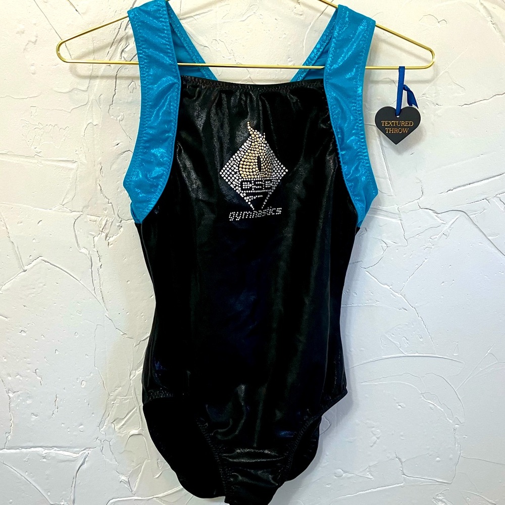 Girls’ Go For The Gold gymnastics leotard